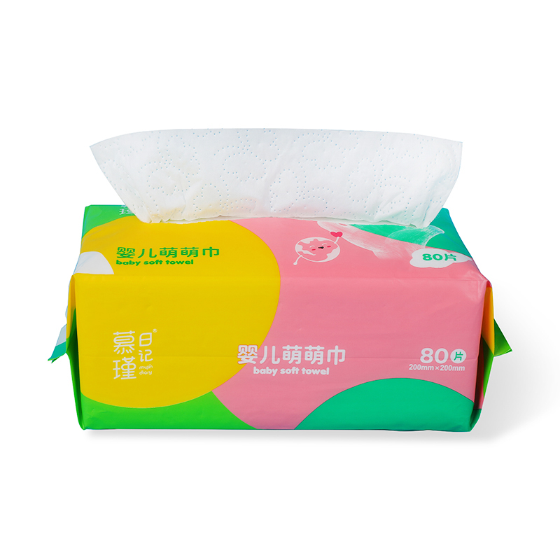 Khăn lau trẻ em thân thiện với môi trường MPM nhẹ nhàng tự nhiên dành cho chăm sóc da tinh tế