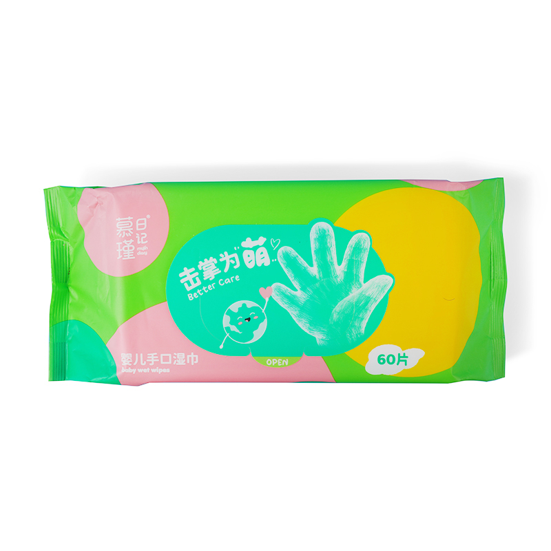 Khăn lau trẻ em thân thiện với môi trường MPM nhẹ nhàng tự nhiên dành cho chăm sóc da tinh tế
