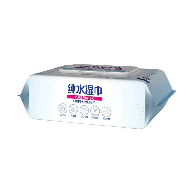 Khăn lau trẻ em nhạy cảm tinh khiết 80 Count không gây dị ứng