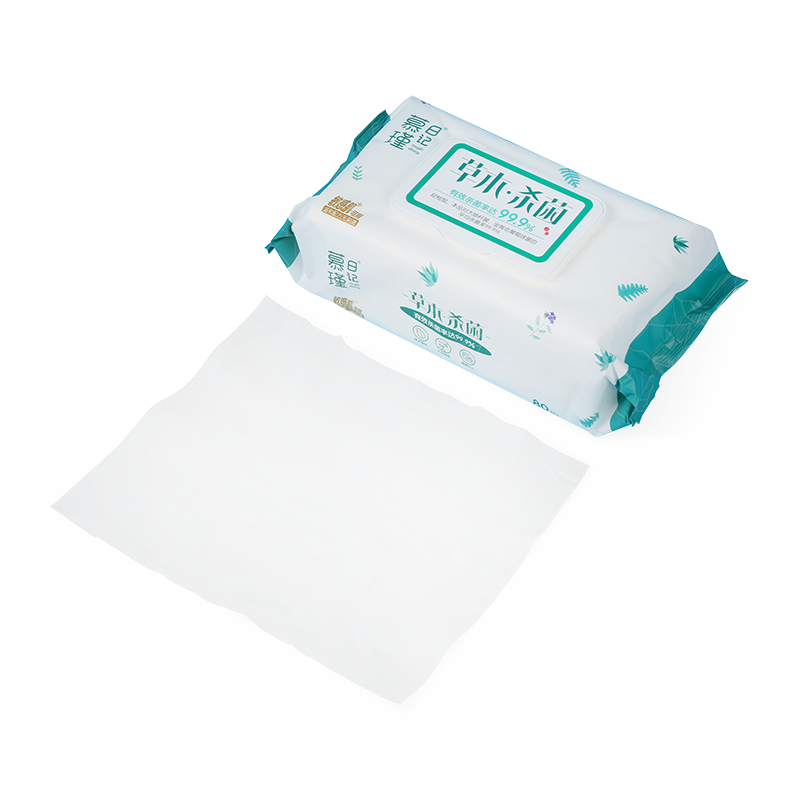 80 Count Khăn lau tay ướt dành cho da nhạy cảm có chứa lô hội và hoa kim ngân